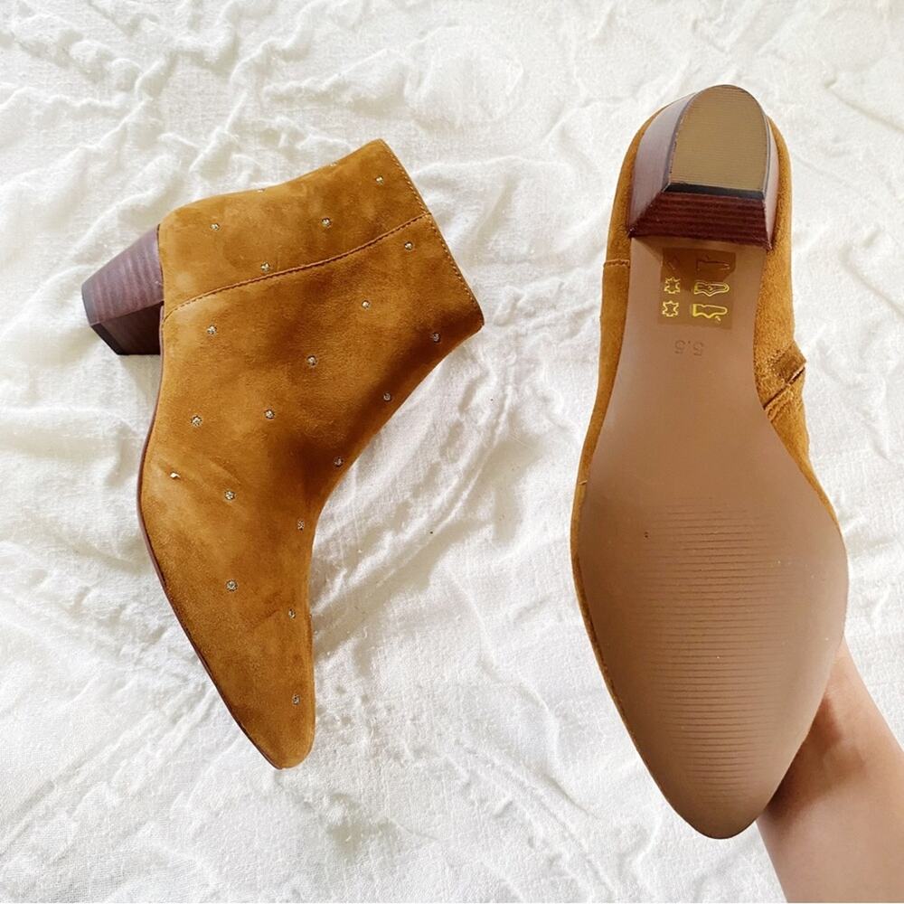 Madewell The Bea Boot in Embroidered Suede New - Picture 9 of 11